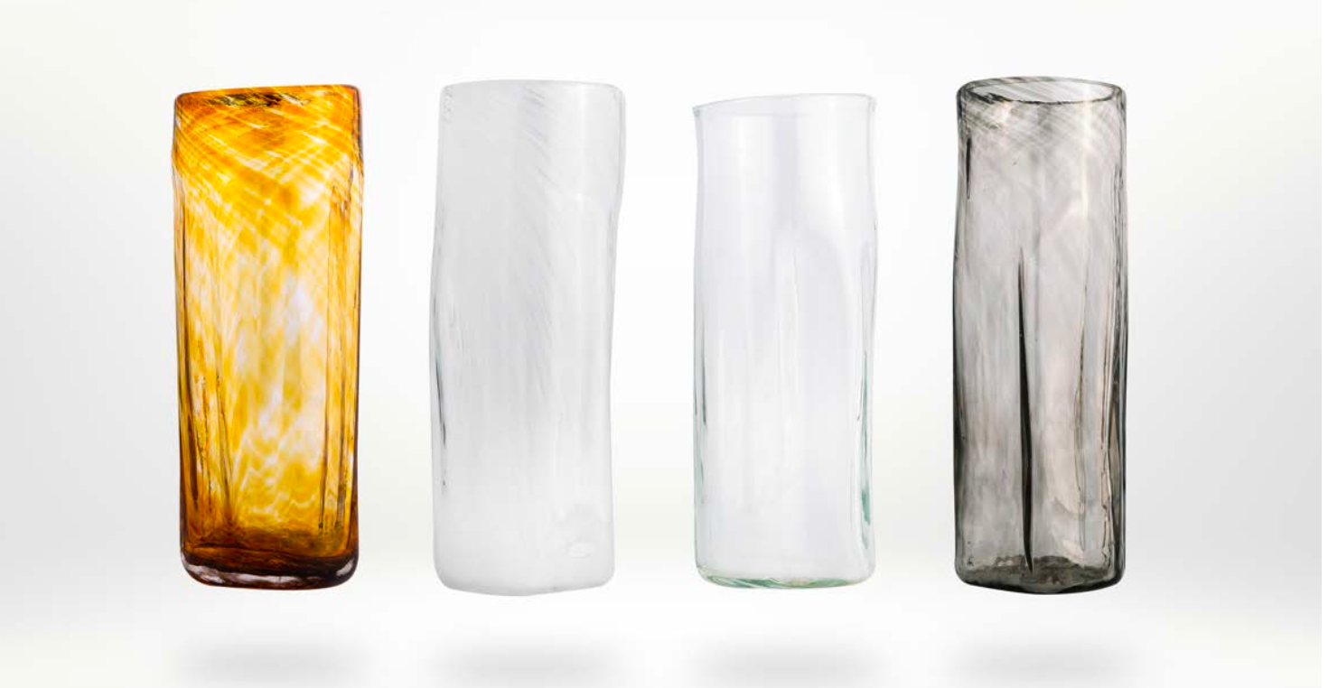 Xaquixe Handblown Glass - High Ball - Set of 6 in Assorted Colors