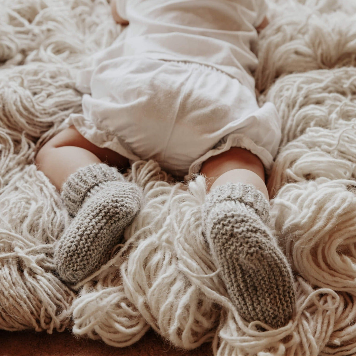 Muku Knit Baby Booties