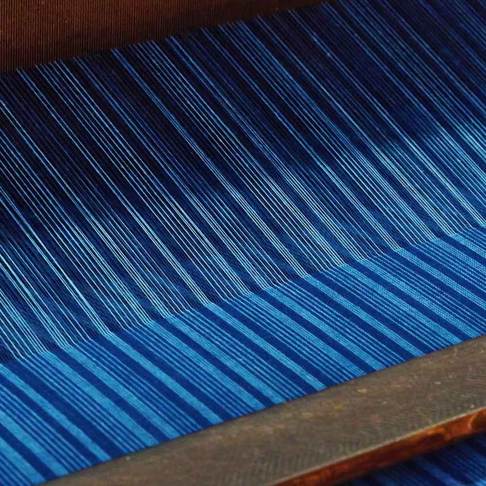 Sonica Sarna Indigo Appliqué Pillow