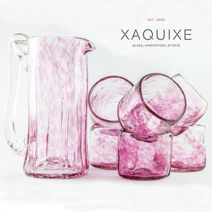 Xaquixe Handblown Glass - Large Pitcher in Clear