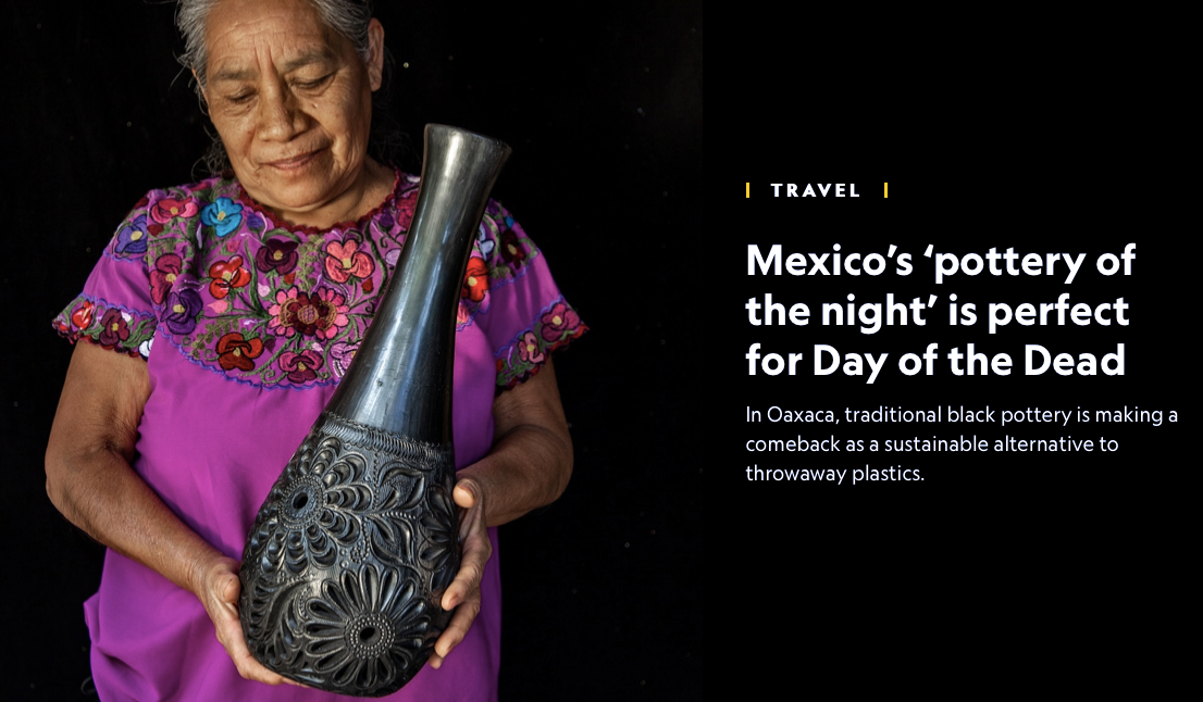 Mexico's "Pottery of the Night" Is Perfect for the Day of the Dead