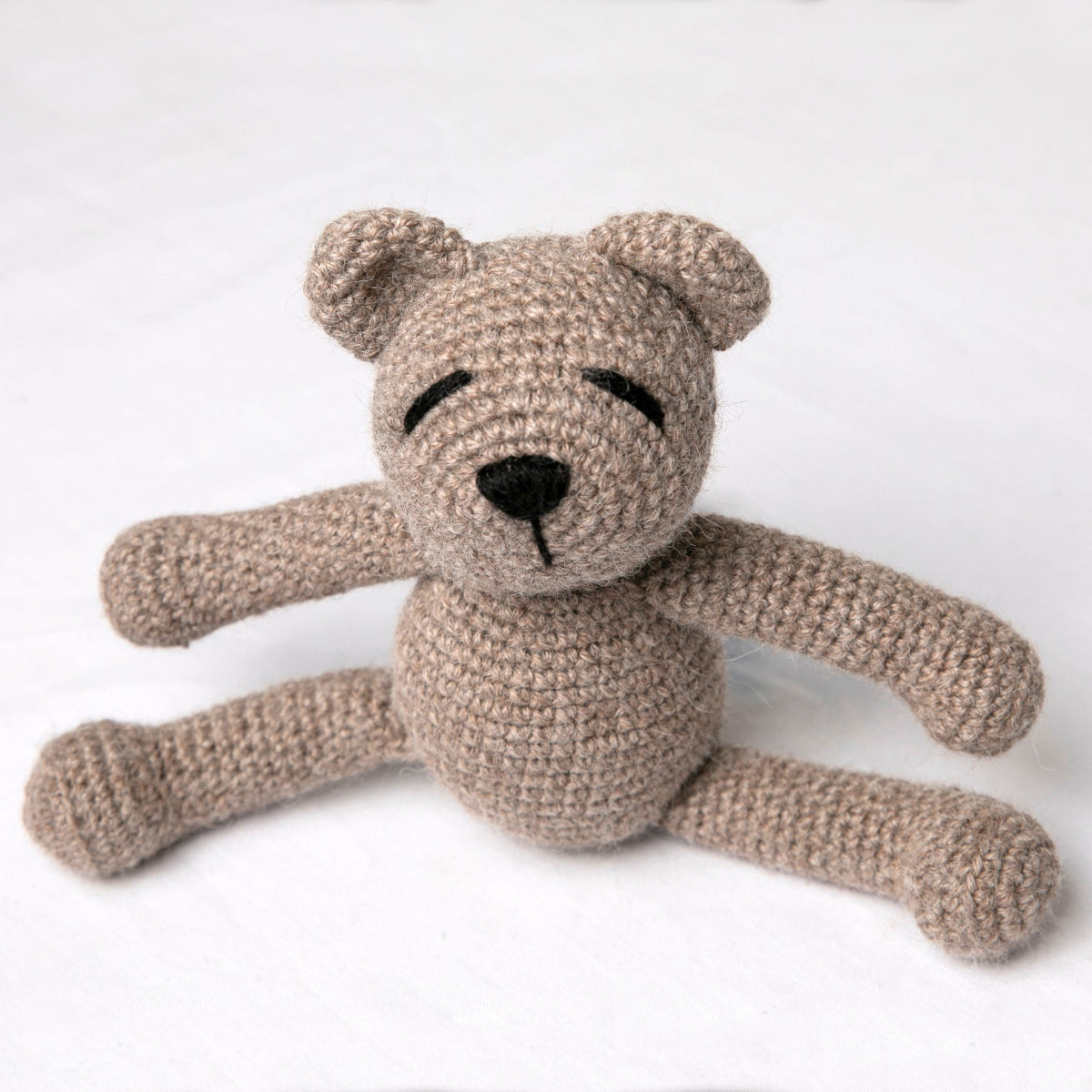 Sun Bear Knit Play Toy
