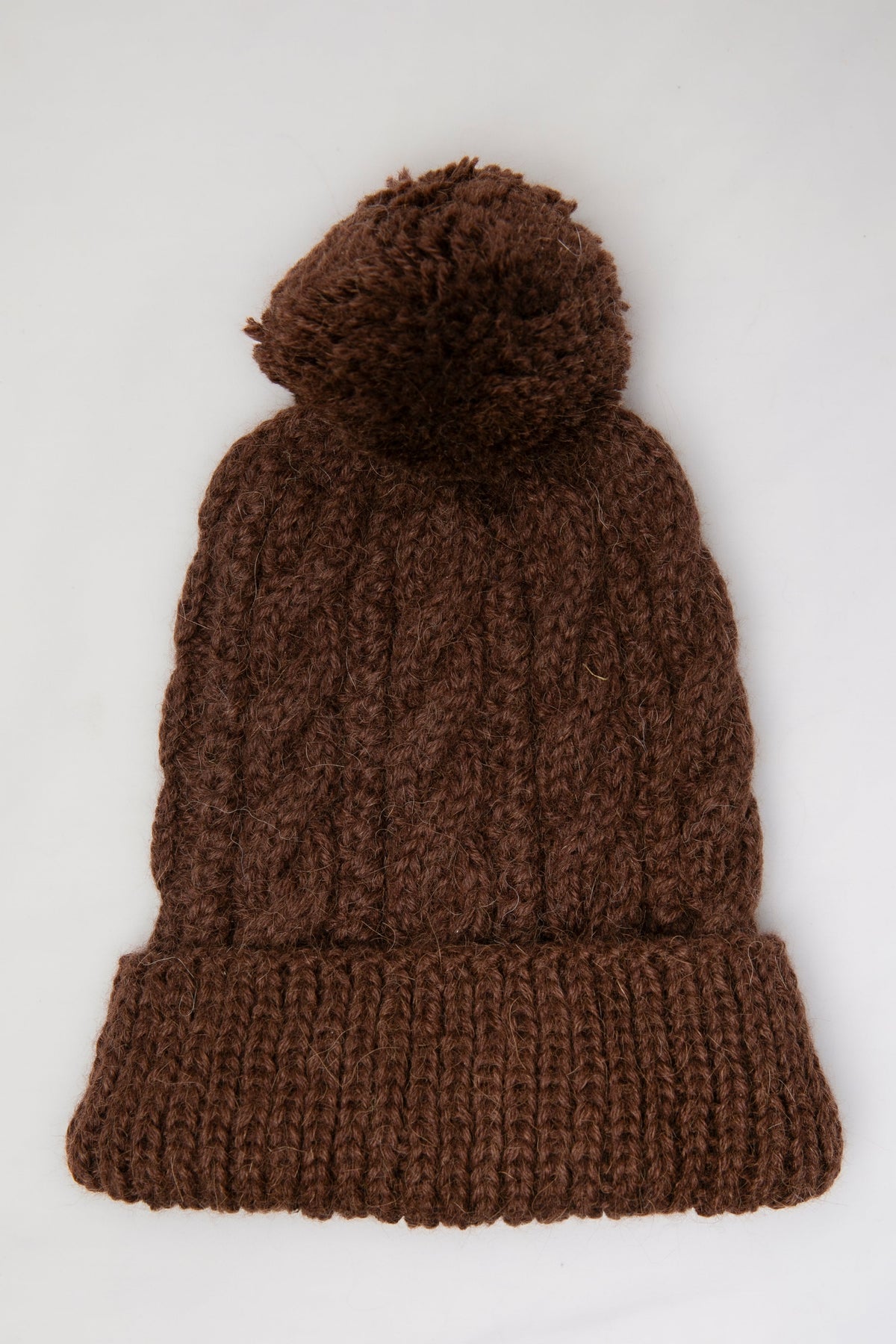 Wayra Cable Pom Beanie
