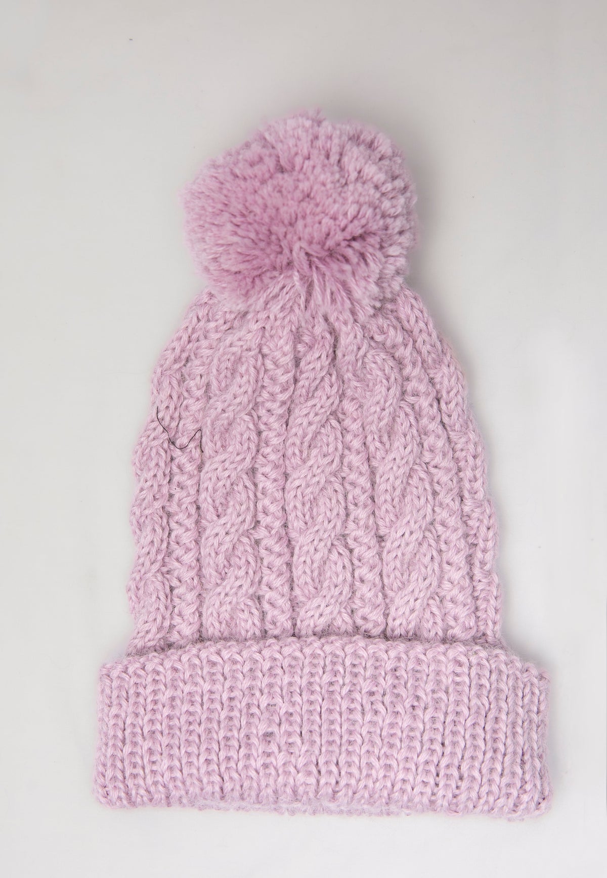 Wayra Cable Pom Beanie