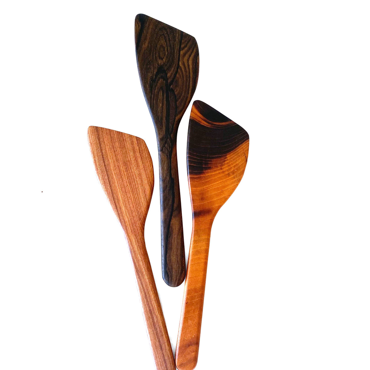Itza Wood Handcarved Kitchen Utensils - Set of 3