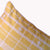 Handwoven Kutchi Decorative Pillow Cover in Yellow with Extra Weft Motif