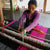Rabha Women Weavers Handwoven Shawl - Blue & White