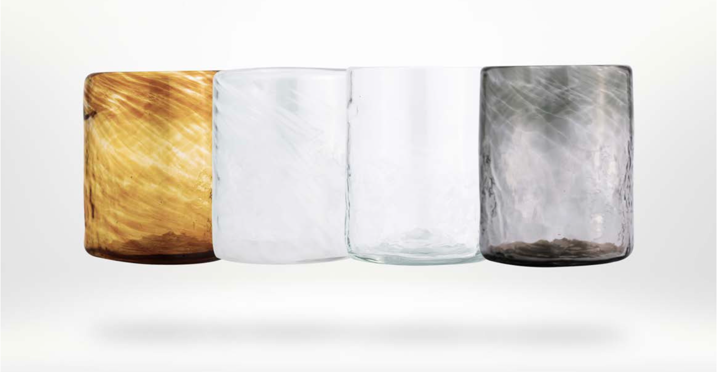 Xaquixe Handblown Glass - Medium - Set of 6 in Assorted Colors