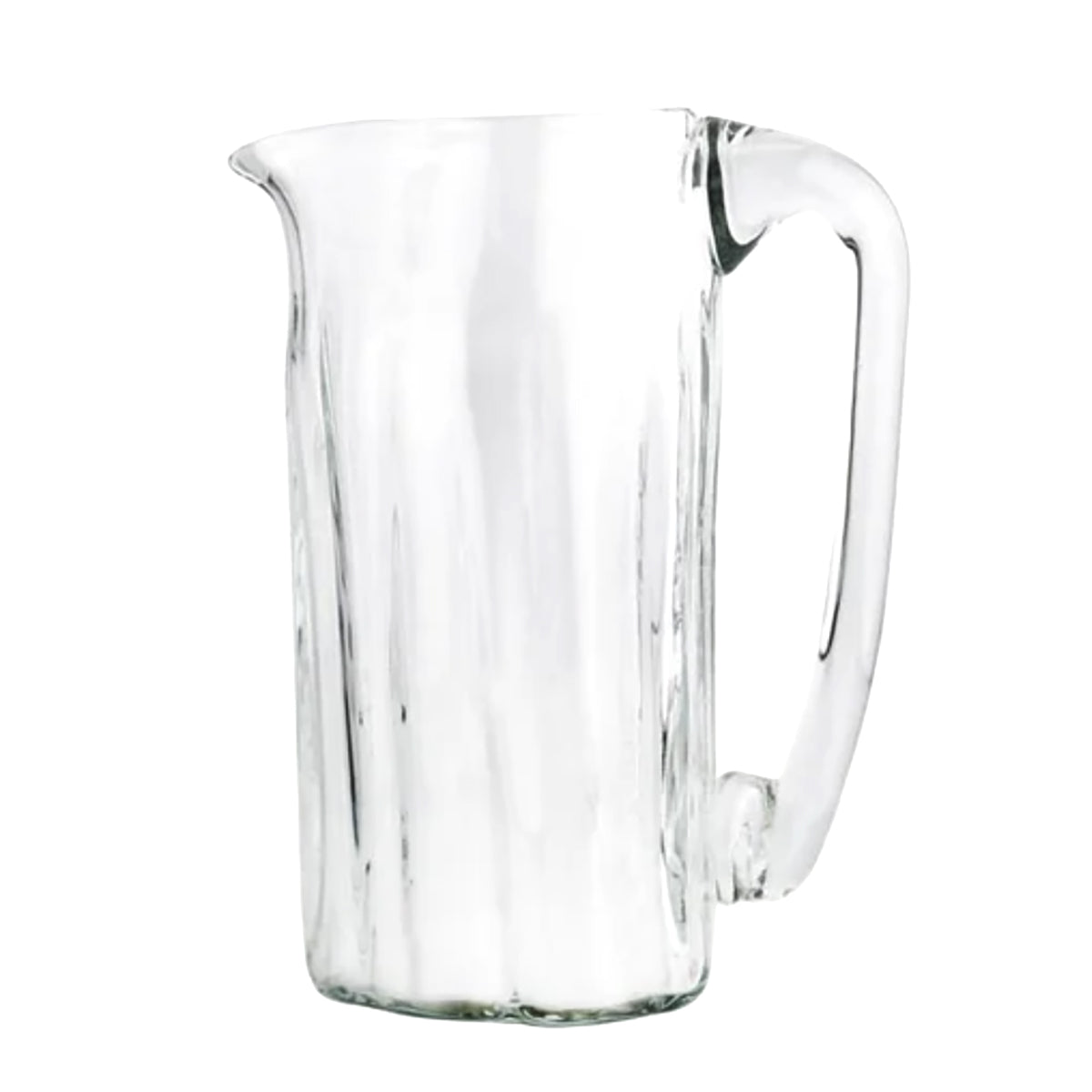 Xaquixe Handblown Glass - Large Pitcher in Clear