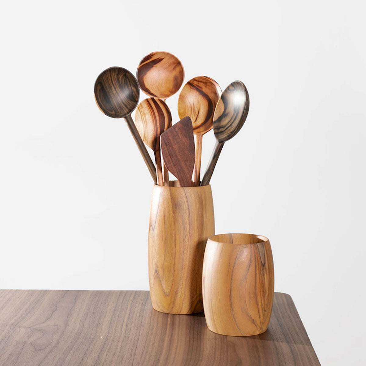 Itza Wood Handcarved Kitchen Utensils - Set of 3