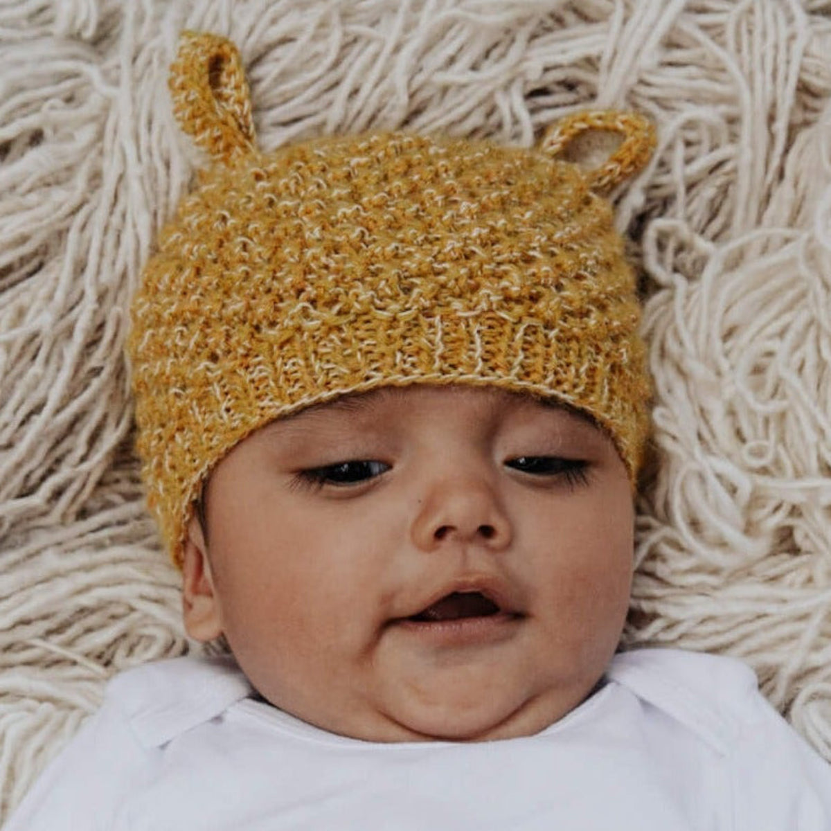 Muku Knit Llama Baby Hat
