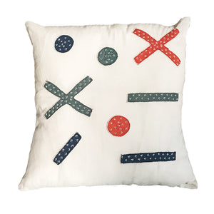 Proud Mary for Tilonia® Appliqué Pillow Cover - Criss Cross from Sprout Enterprise®