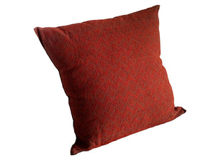 El Camino de Los Altos Brocade Pillow Cover - Raton/Naranja from Sprout Enterprise®