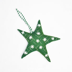 Sonica Sarna Design - Star Ornament - Green