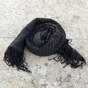 Kala Swaraj Mulmul Cotton and Tussar Silk Shawl from Sprout Enterprise®