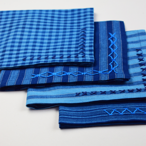 Sonica Sarna Indigo Embroidered Napkins