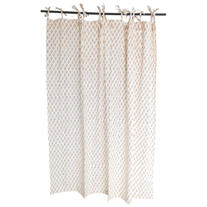 Tilonia® Shower Curtain - Sprig in Mustard Yellow