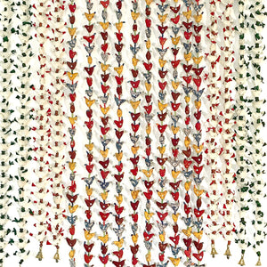 Tilonia® Bell Totas - Flock of Tiny Holiday Doves - Red