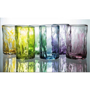 Xaquixe Handblown Glass - Large - Set of 6 in Assorted Colors - Pre-Order from Sprout Enterprise®