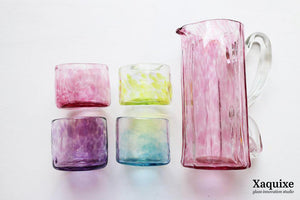 Xaquixe Handblown Glass - Small - Set of 6 in Assorted Colors - Pre-Order from Sprout Enterprise®