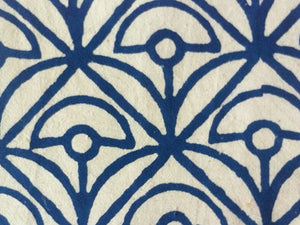Tilonia® Twin Quilt - Mod Mum & Centipede Stripe in Blue